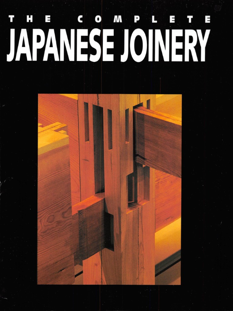 japanese wood joinery pdf