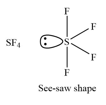 electron pair geometry of sf4