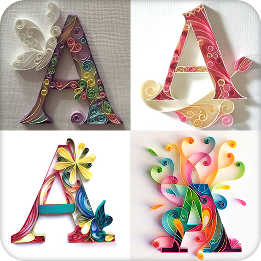 a alphabet wallpaper stylish