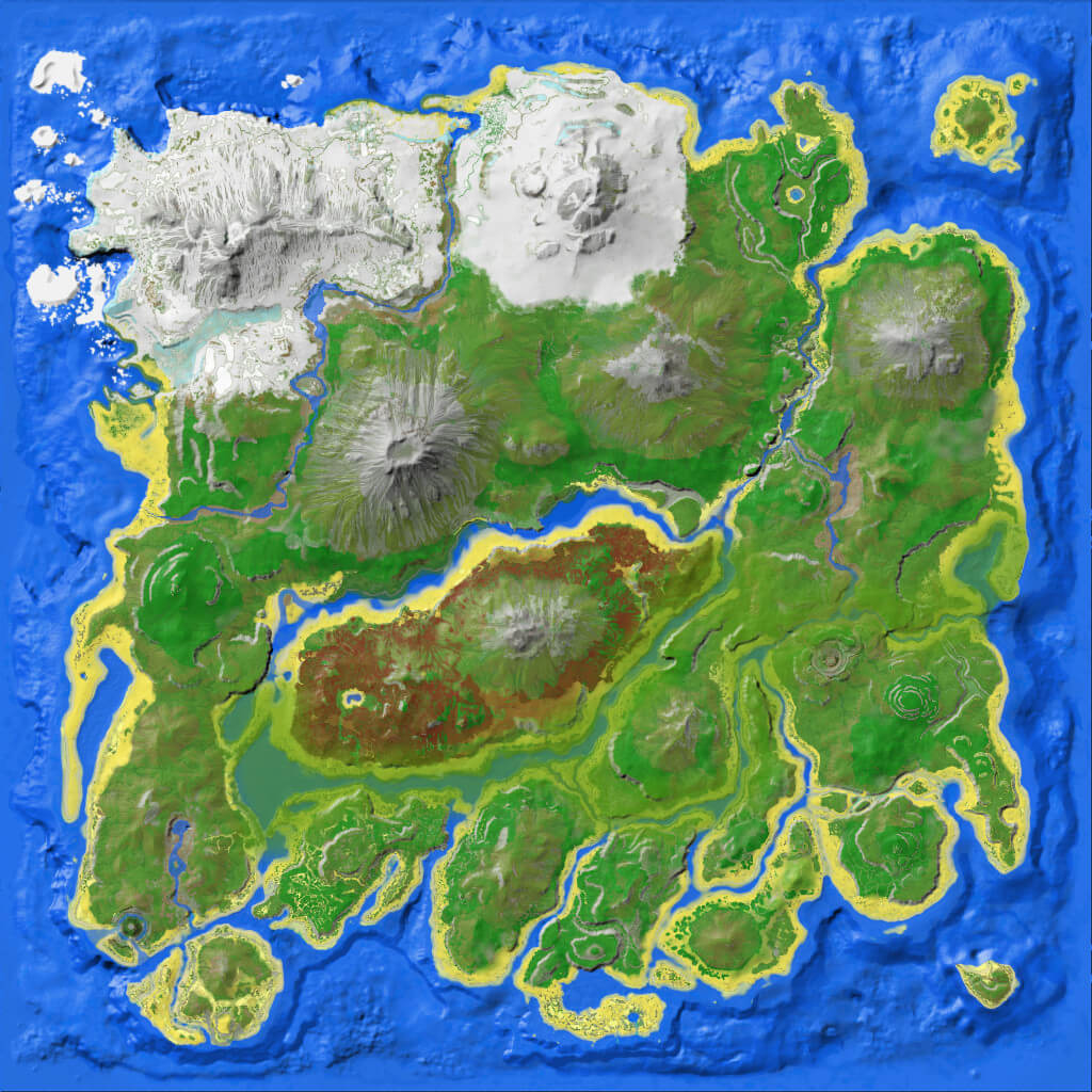 ark asa the island map