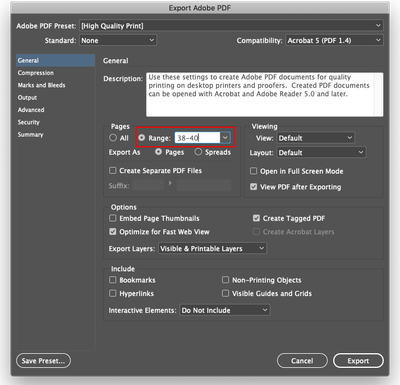 indesign export multiple pages per sheet