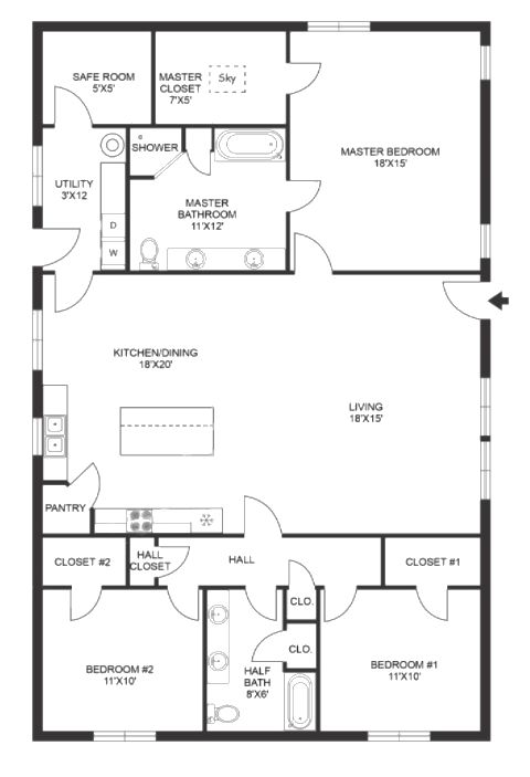 barndominiums floor plans