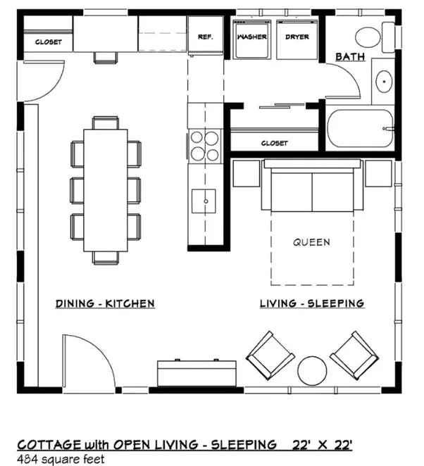 500 sq ft in meters