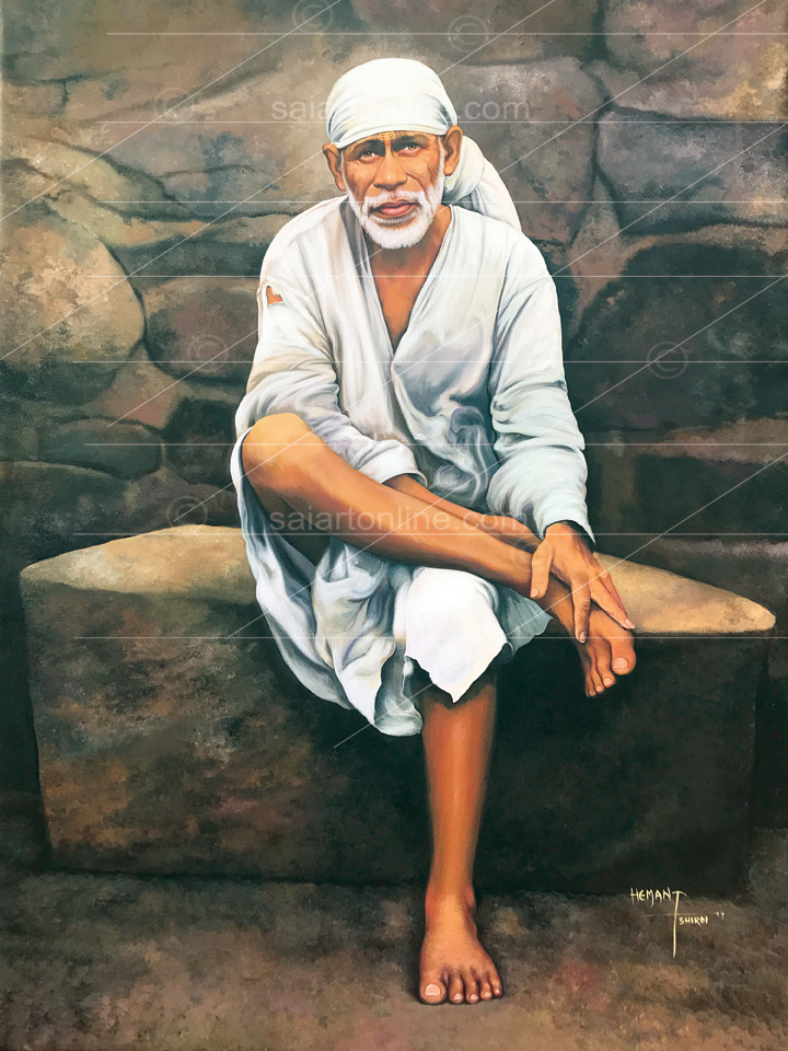 sai baba simple images