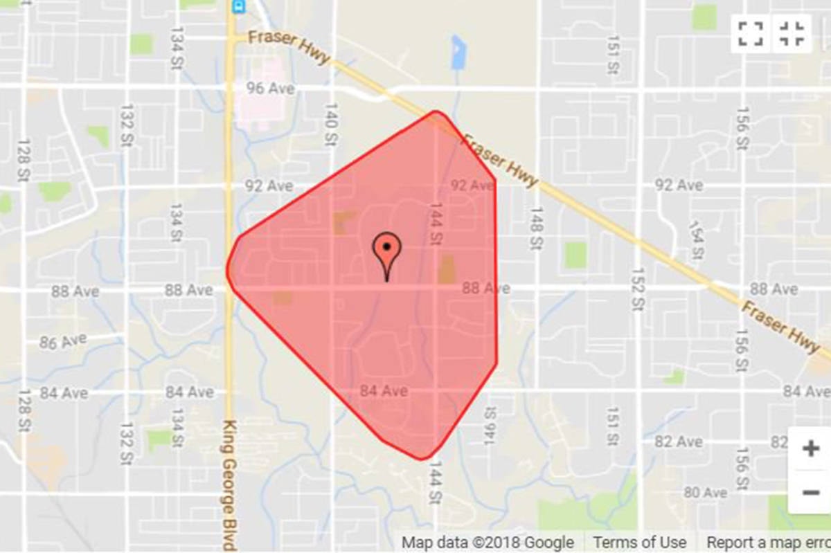 power outage surrey bc