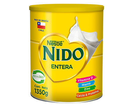 leche nido entera para que edad es