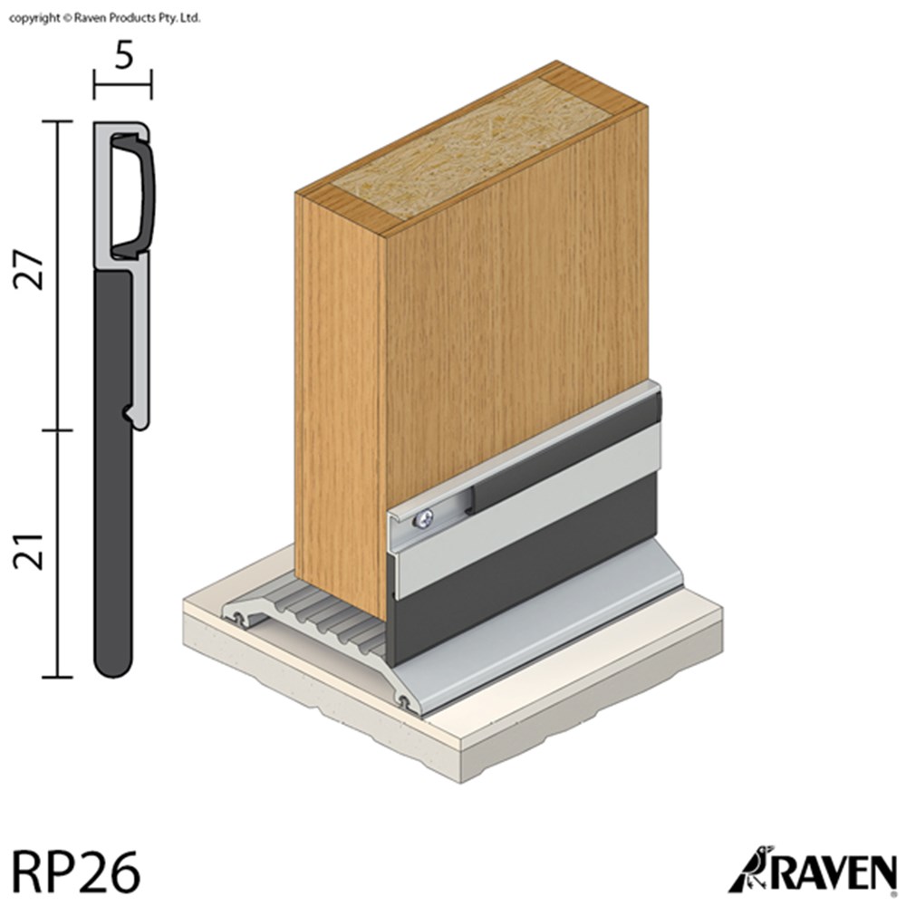 raven bottom door seals