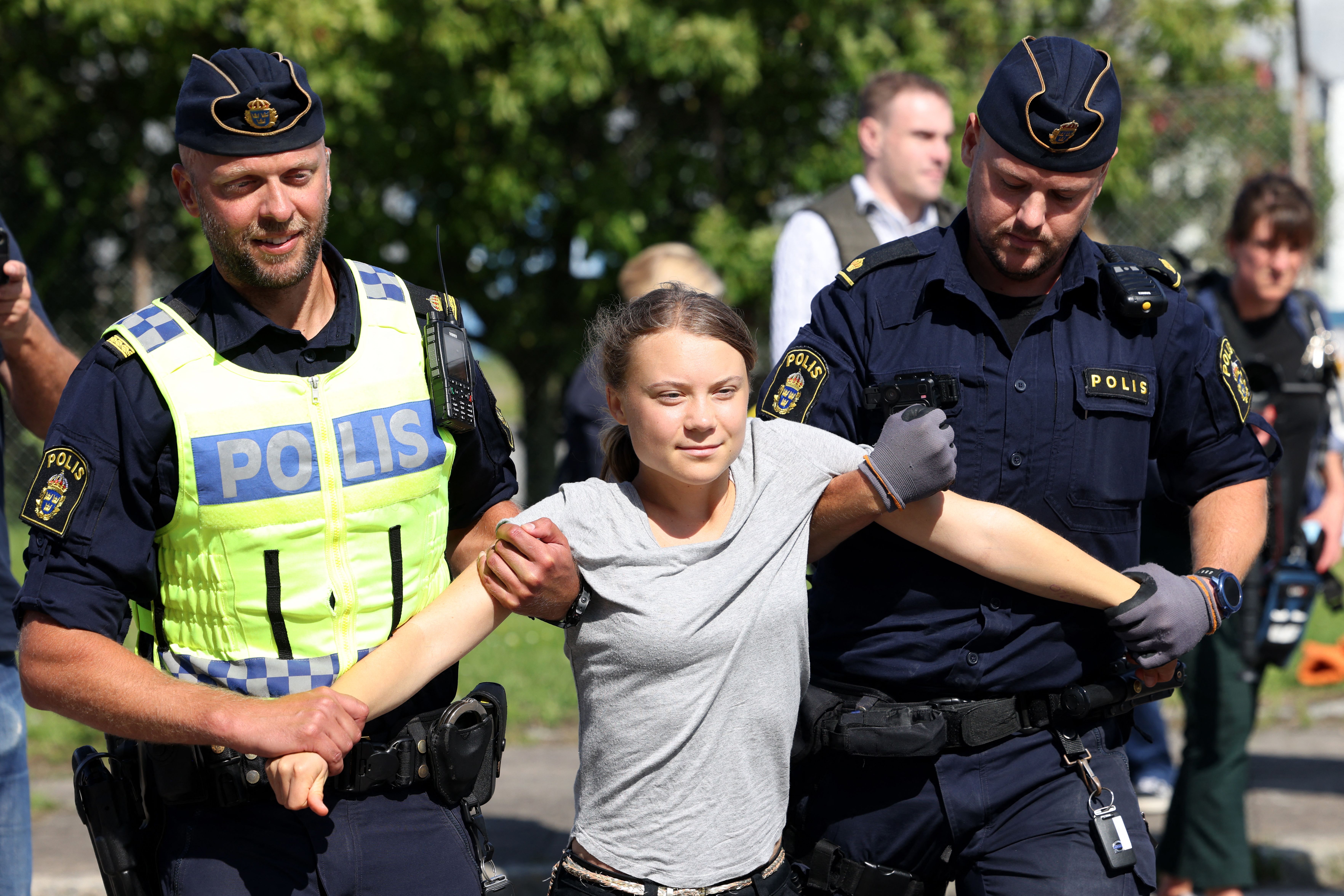 greta thunberg ass