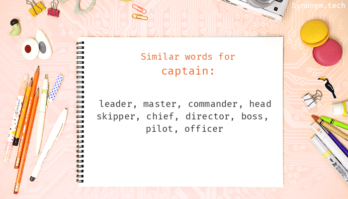 captain synonym