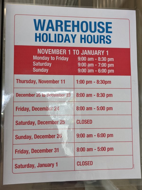 costco seasonal hours