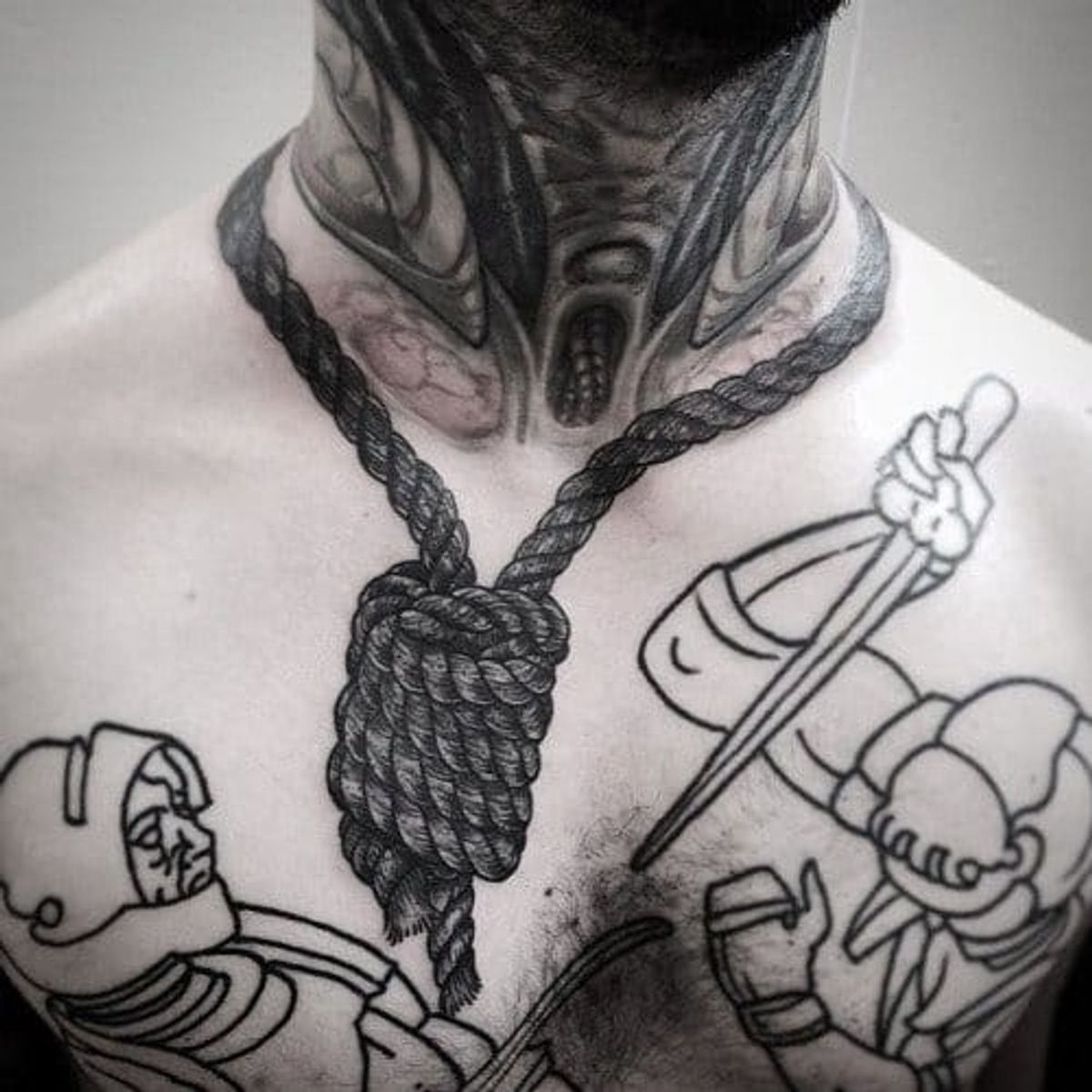 noose tattoo