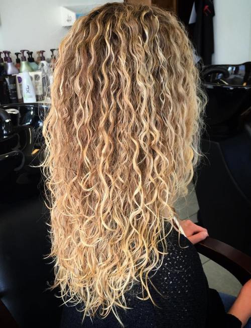 perm hairstyles for long hair