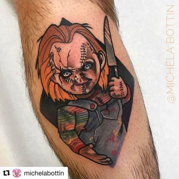 chucky tattoo