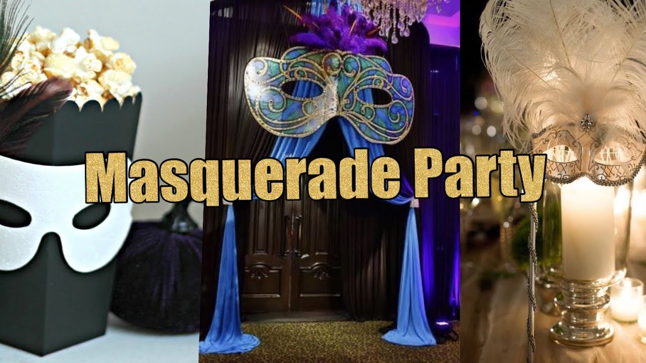 masquerade party ideas