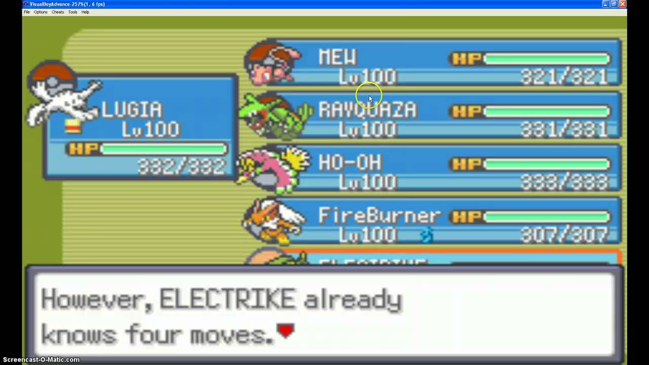 electrike evolution level