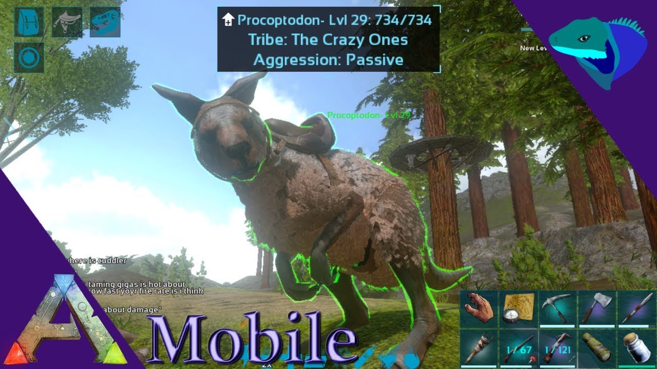 procoptodon ark taming