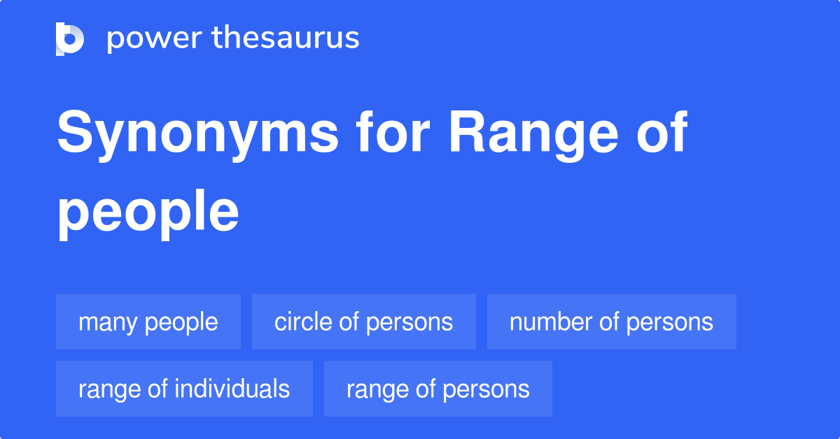 range synonyms