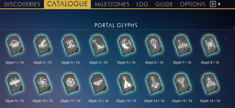 living ship portal glyphs