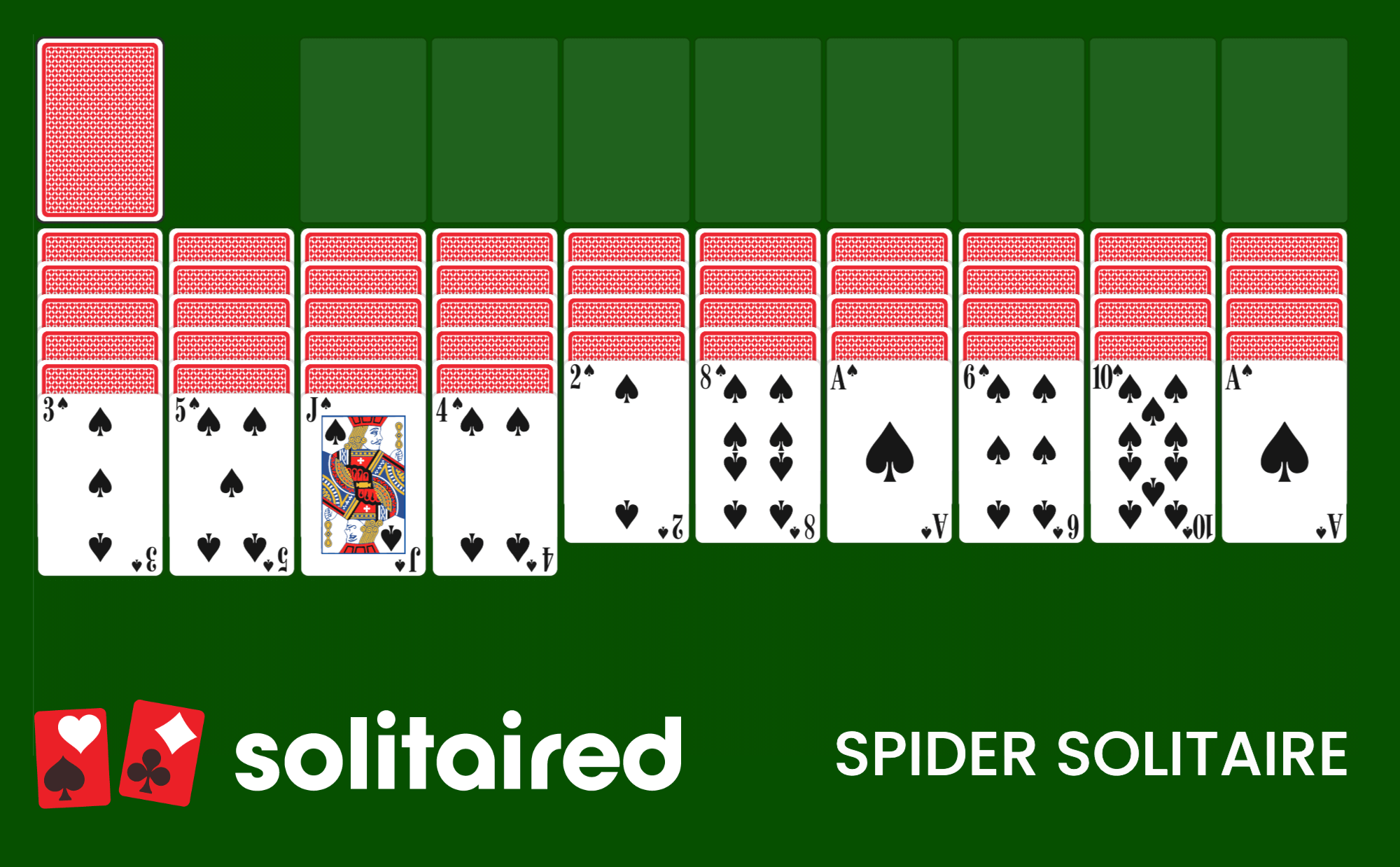 spider solitaire full screen