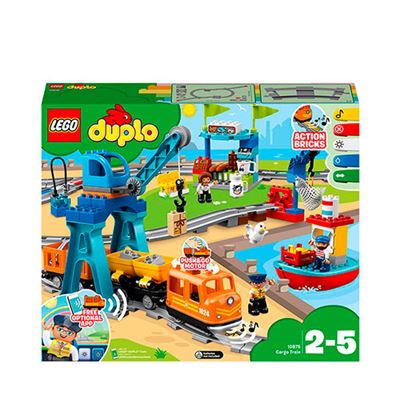 lego duplo cargo train