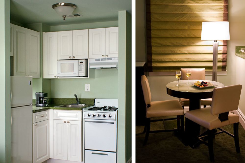 hotels with kitchenette