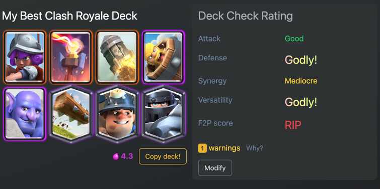 cr deck check