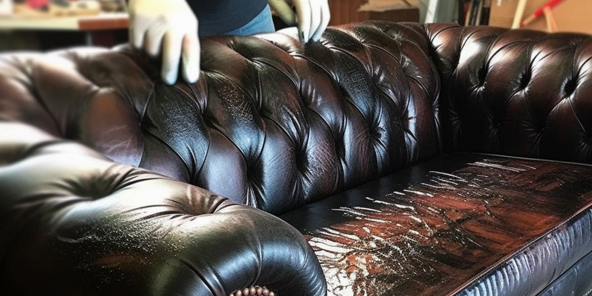 fix pleather couch