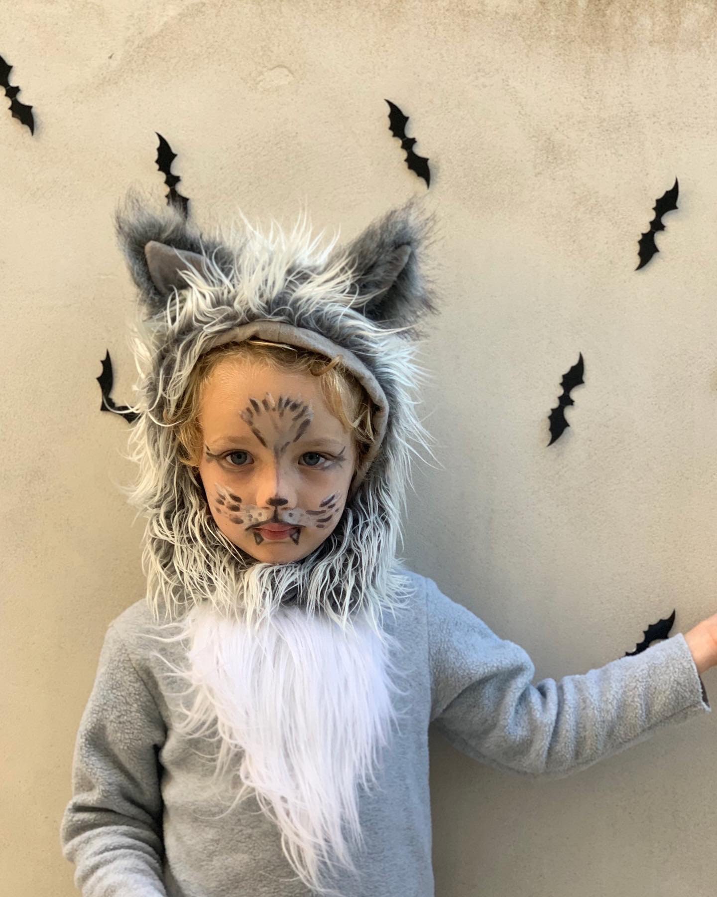 childrens wolf costume