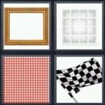 four pics one word answers 6 letters