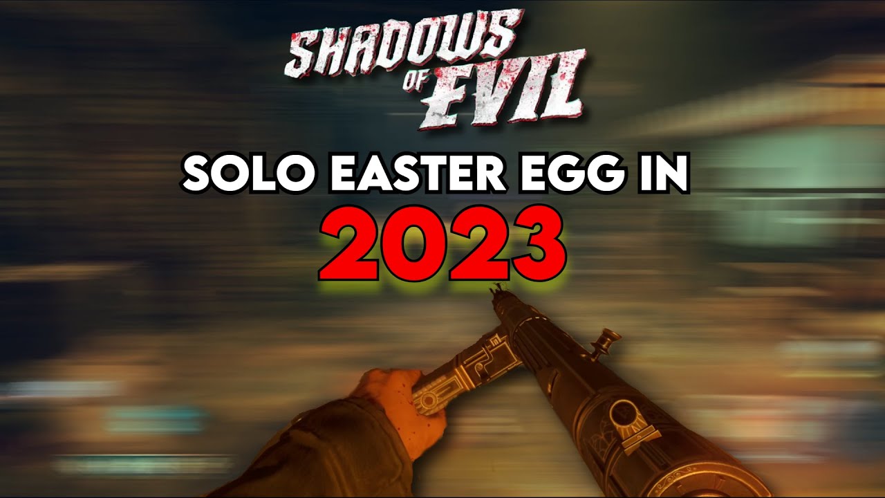 can you do the shadows of evil easter egg solo