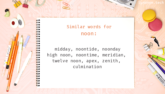 noon synonyms