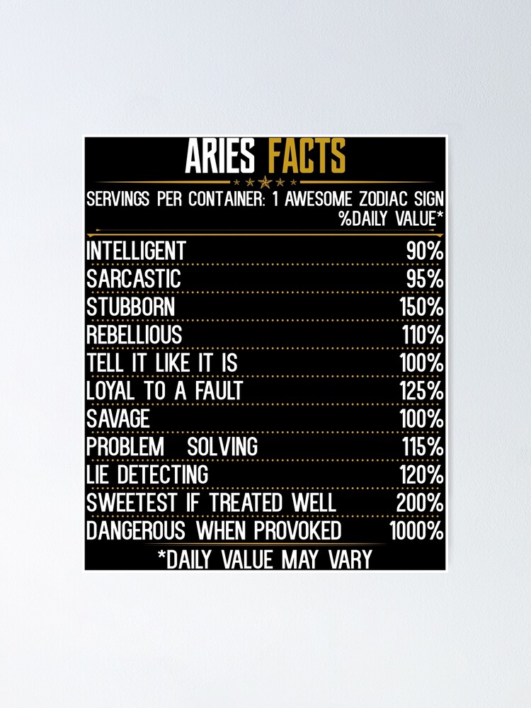 facts about aries