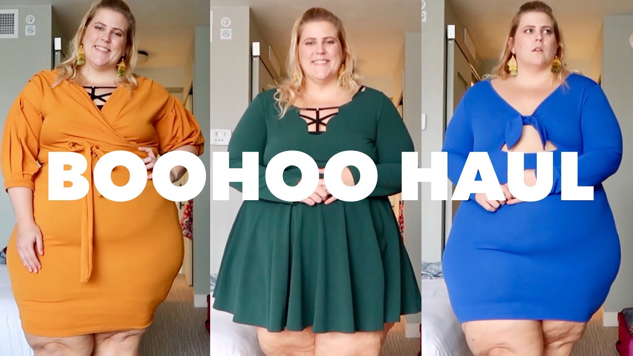 plus size boohoo