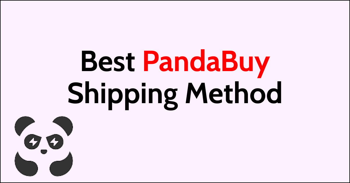 pandabuy shipping