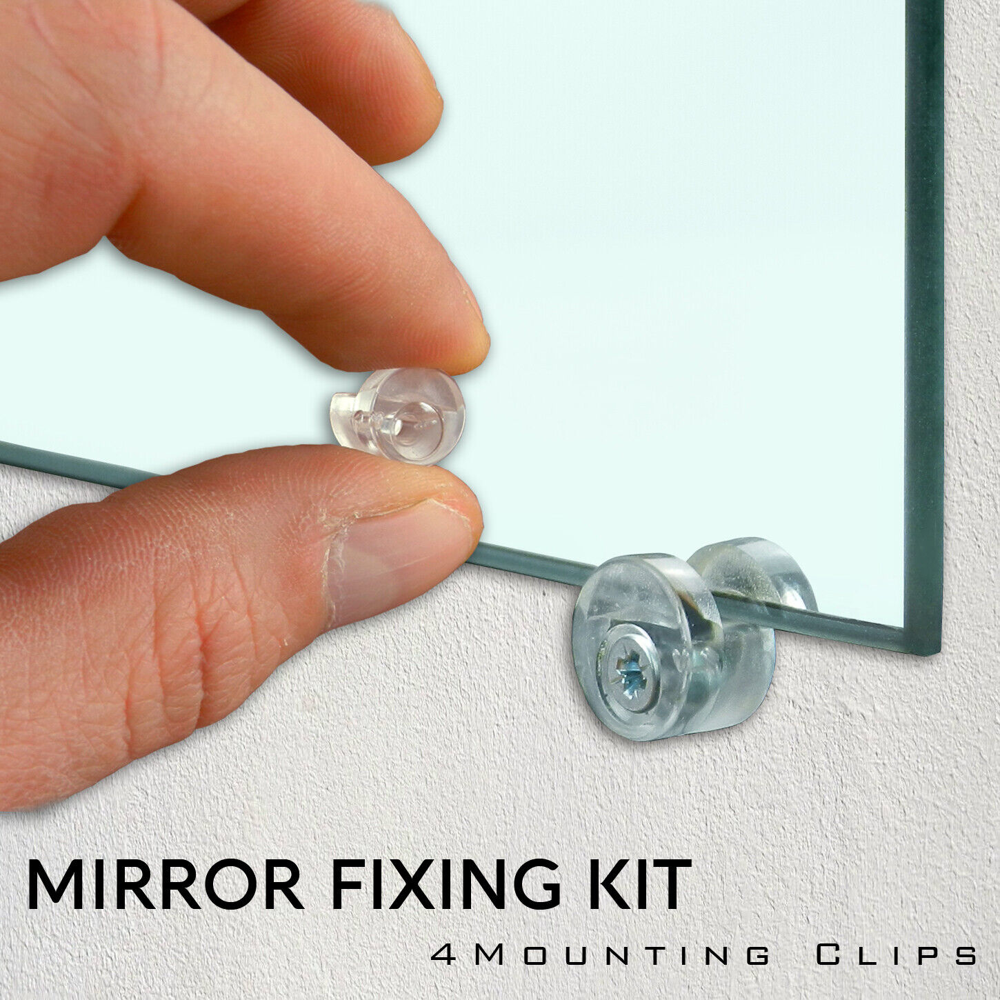 mirror clips for frameless mirrors