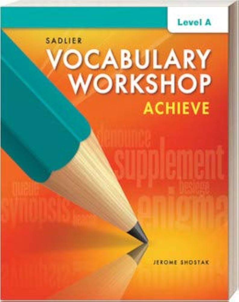 vocabulary workshop