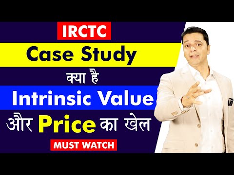 intrinsic value of irctc