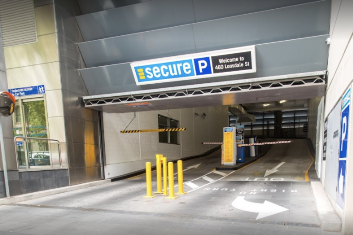 secure parking 700 collins street car park