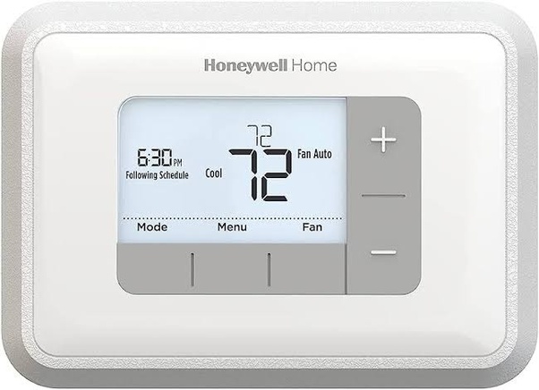 how to reset honeywell thermostat with no reset button