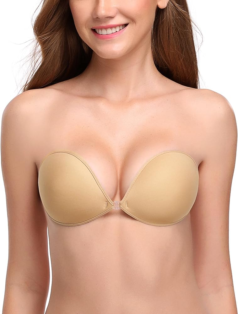 adhesive push up bra