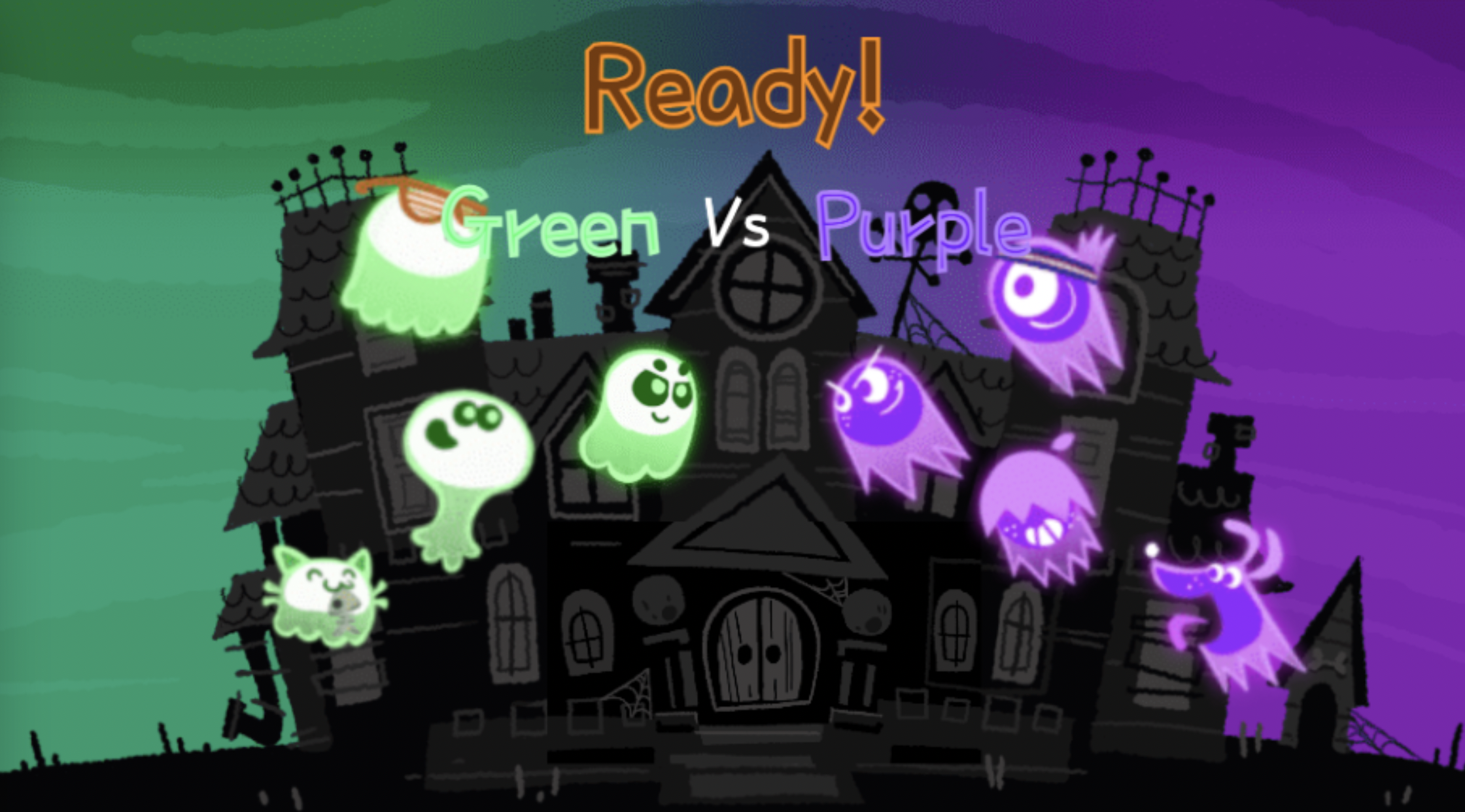 ghost duel google doodle