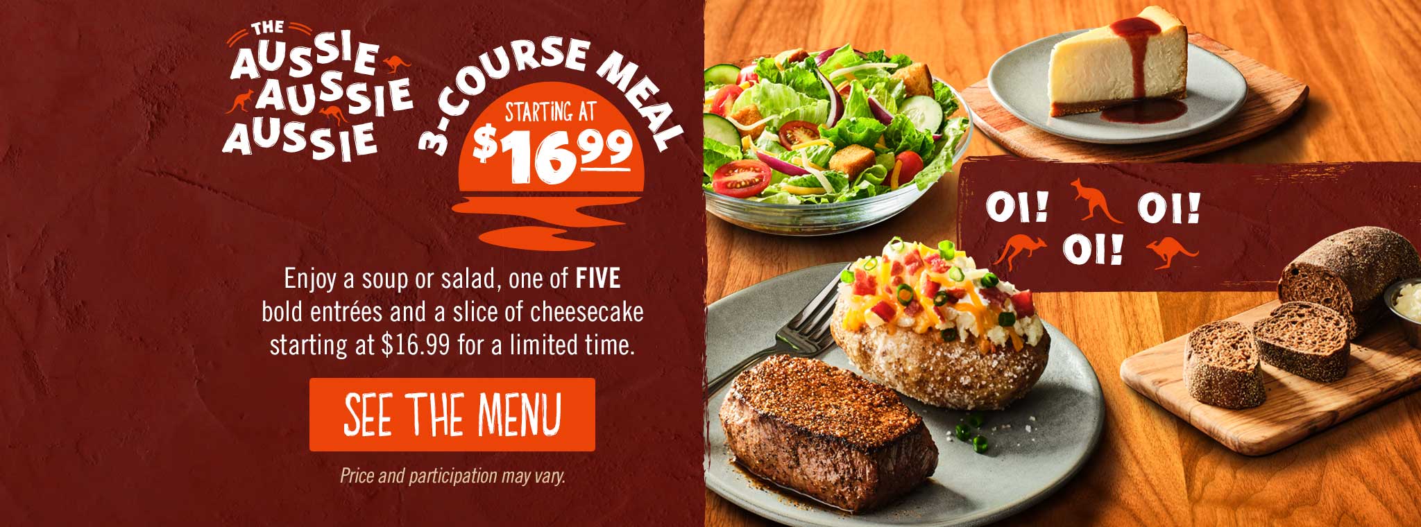 outback steakhouse menu outback