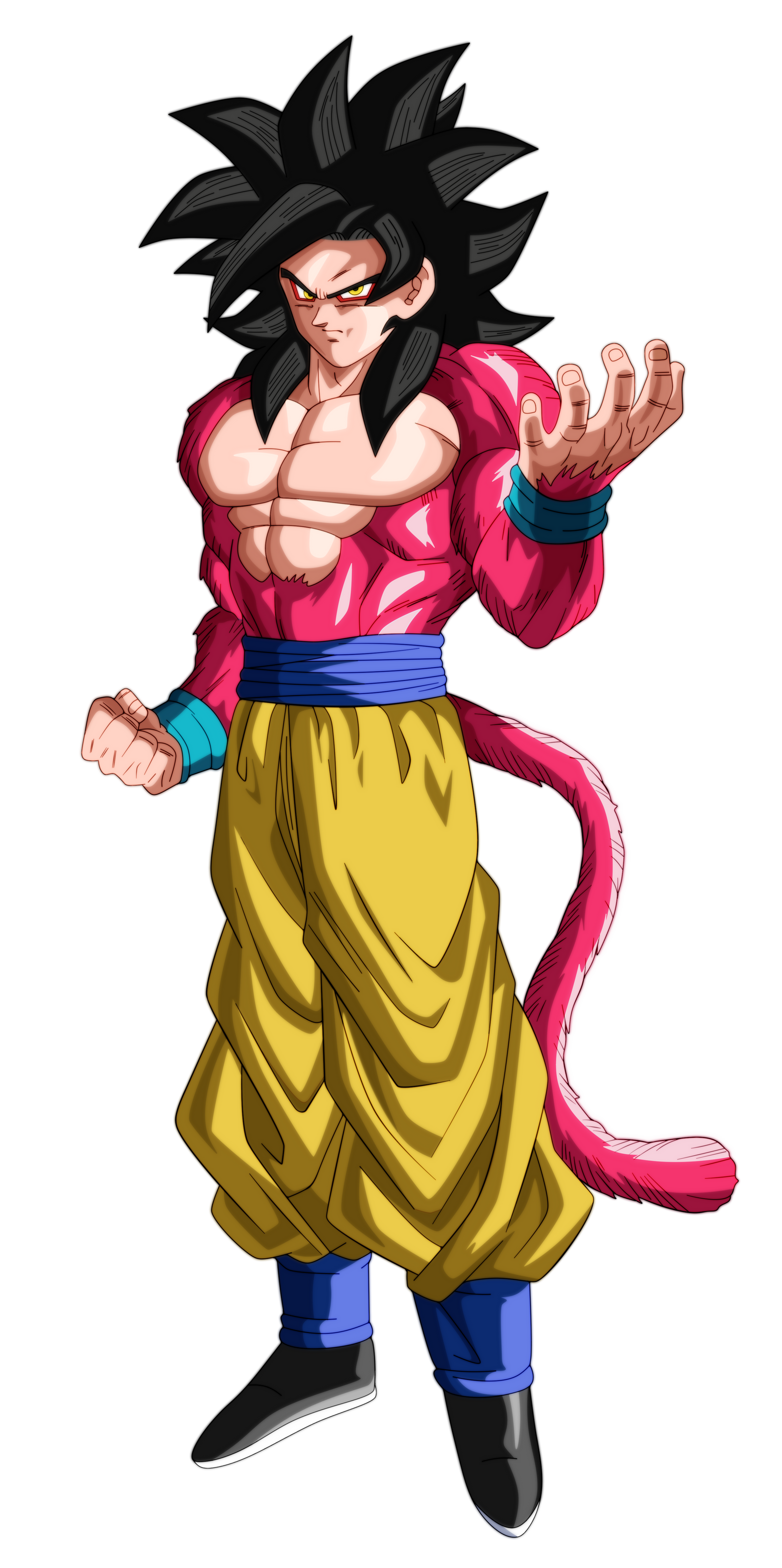 goku ssj4 png