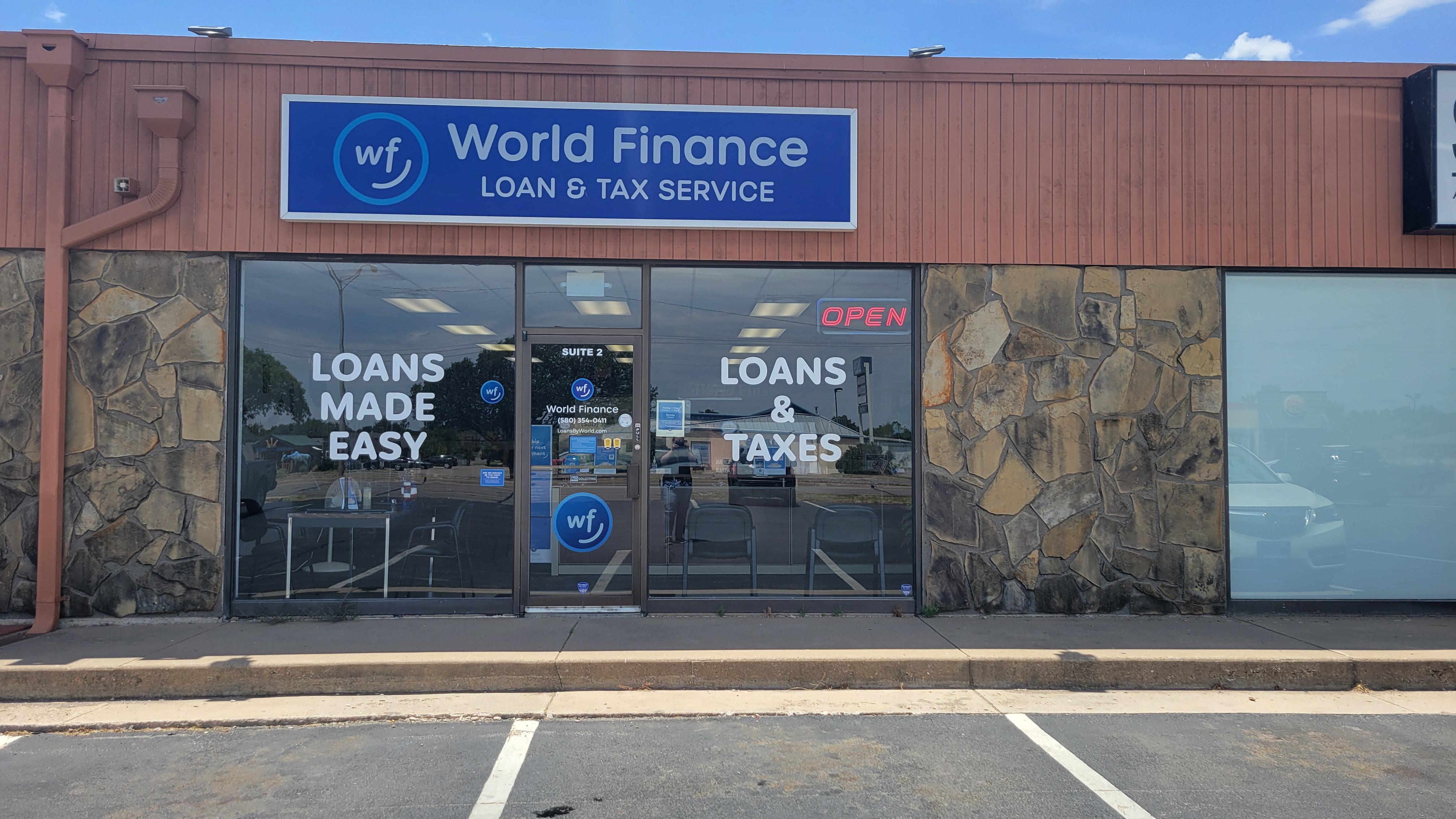 world finance roland oklahoma