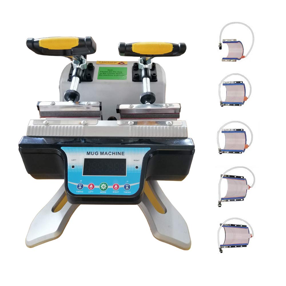 5 in 1 mug printing machine price