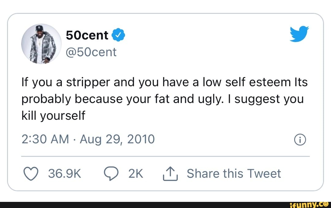 50 cent stripper tweet