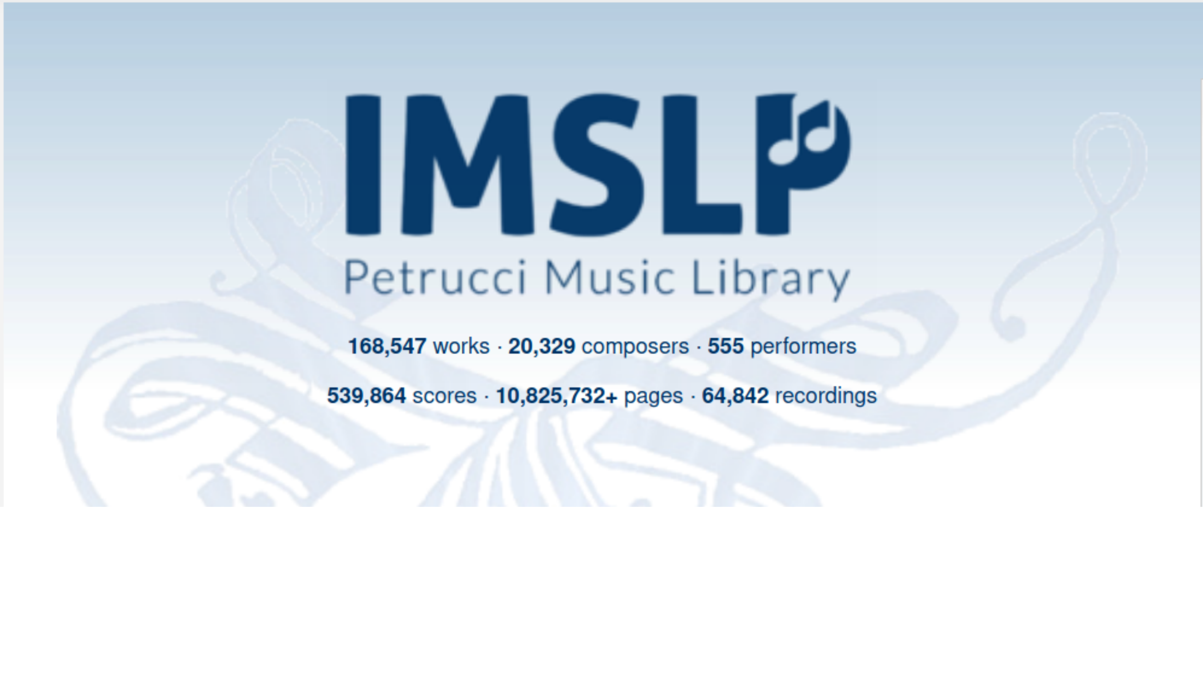 imslp petrucci music library