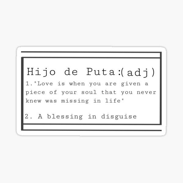 hija de puta meaning