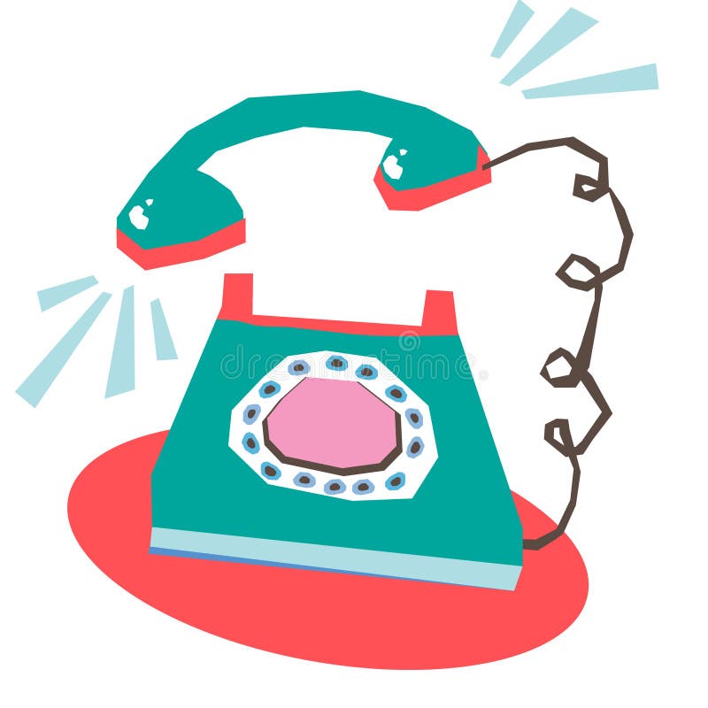 ringing phone clipart