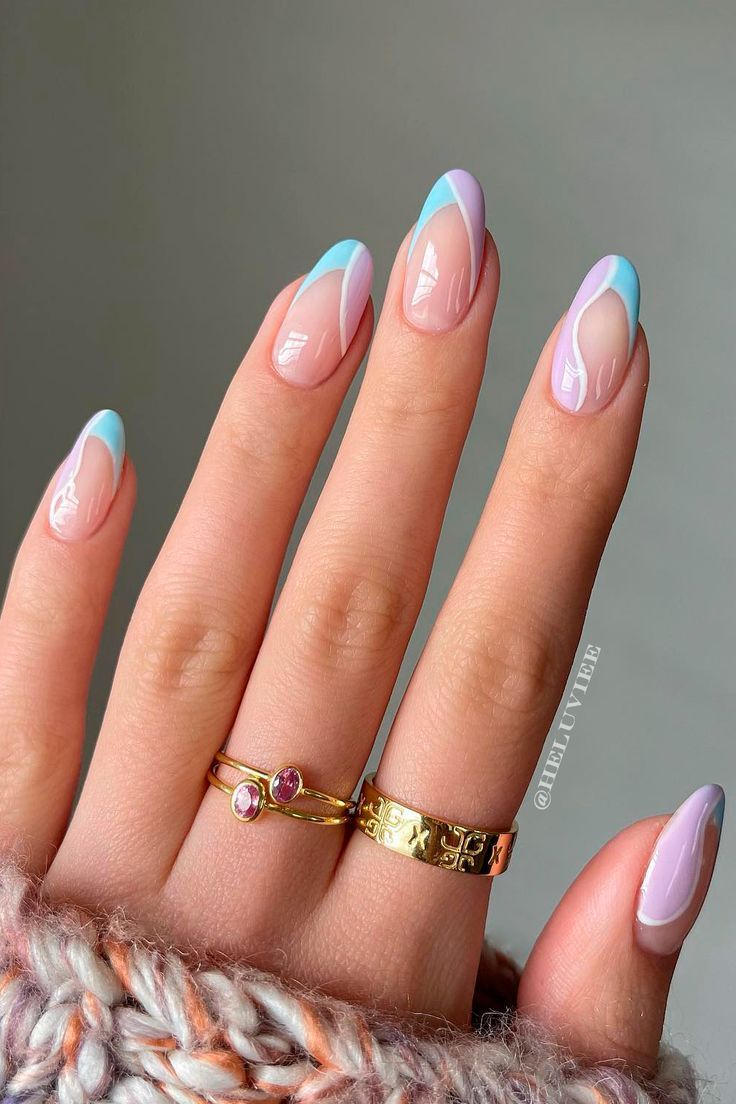 pastel nails